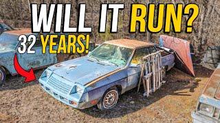 Will It Run? DESTROYED and BURIED Plymouth First Start in 32 Years!