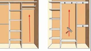 Шкаф-купе своими руками. Внутреннее наполнение.mp4