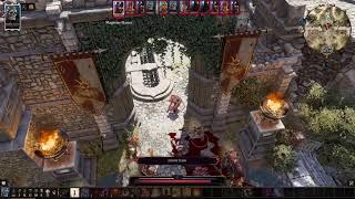 Divinity OS:2 - Level 6 Necro Knight vs Dallis in Fort Joy [Tactician, No Lone Wolf]