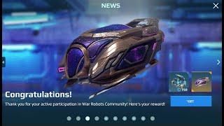 I got a free Stellar Veyron! (War Robots)