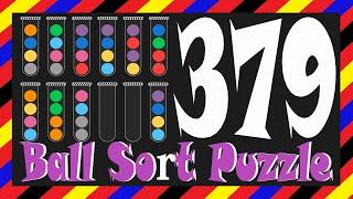 Ball Sort Puzzle Level 379 No Extra TubesGame Walkthrough