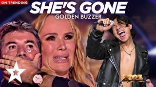 This Super Amazing Voice Very Extraordinary Singing Song She's Gone Cry - American Got Talent 2023