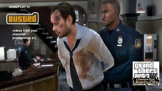 GTA IV & EFLC GAMEPLAY 1 - All of your protagonists are Busted! (HD)