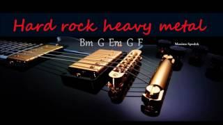 BASE DE HARD ROCK HEAVY METAL EN Bm PARA IMPROVISAR