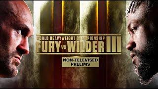 Tyson Fury vs Deontay Wilder III: Non-Televised Prelims | PBC ON FOX