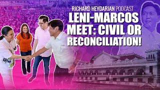 LENI-MARCOS MEET: STATESMANSHIP or “RECONCILIATION”!??