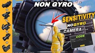 Non Gyro No Recoil sensitivity  | Best NON GYRO SENSITIVITY SETTINGS BGMI / PUBG || copy & used 