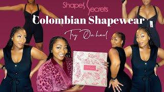 SHAPES SECRETS COLOMBIAN SHAPEWEAR | Try On Haul & review