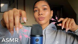 ASMR | Fast & Aggressive Moisturized Hand Sounds | With Mouth Sounds