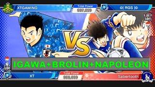 [PVP] TEST IGAWA FT BROLIN & NAPOLEON !! - CAPTAIN TSUBASA DREAM TEAM