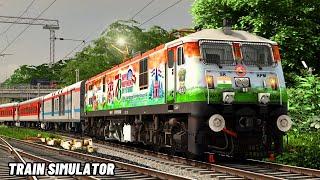 Rajdhani Express In Train Simulator Classic 2025 || Parallel Race And Overtake || Pc Gameplay