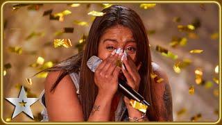 GOLDEN BUZZER for Taryn Charles' SENSATIONAL Aretha Franklin cover | Auditions | BGT 2024