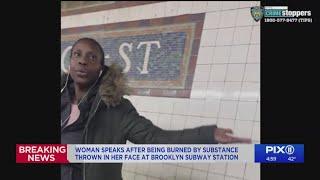 Woman burned by substance thrown in her face at Brooklyn subway station: NYPD