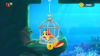 Fishdom game ads '143' Fish Princess in Cage