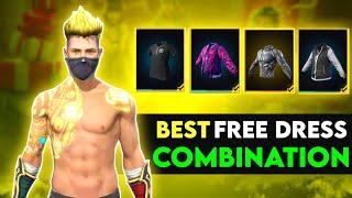 Top 5 Best Dress Combination | No Top Up Dress Combination | Free Fire Dress Combination