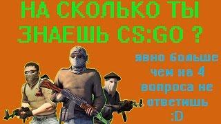 НА СКОЛЬКО ТЫ ЗНАЕШЬ CS:GO ?