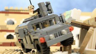 ЛЕГО ВОЙНА В ИРАКЕ - мультик, шестая серия (Долгая дорога домой) Lego modern warfare stop motion