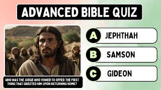 Challenging Bible Quiz: Prove Your Biblical Knowledge!