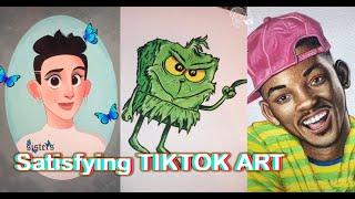 Satisfying TikTok ART COMPILATION - TikTok Drawing/Painting