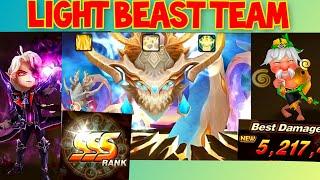 Light Beast SSS 100% F2P Team - Rift Dungeon - Summoners War