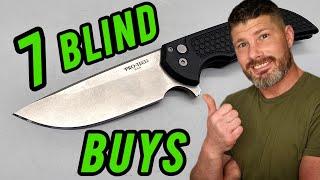 7 Knives You Could BLIND Buy