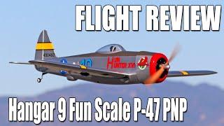 Hangar 9 Fun Scale P-47 Thunderbolt PNP Assembly & Flight Review | The RC Geek