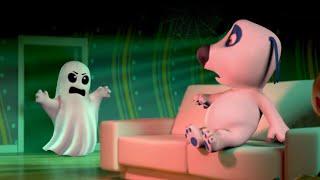 Scary Movie | Talking Tom Shorts | Cartoons for Kids | WildBrain Kids