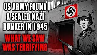 We FOUND a sealed Nazi Bunker in 1945 , What we saw INSIDE was TERRIFYING !