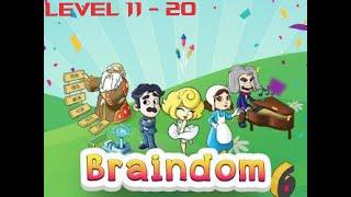 Braindom: Tricky Puzzles, Easy Games & Brain Tests Level 11 - 20