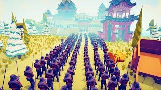 150x CHINESE ARMY SIEGE ENEMY FORT - Totally Accurate Battle Simulator TABS