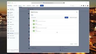Using the Team Files app for Jira - Using connected folders