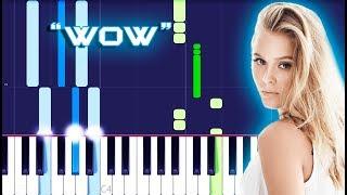 Zara Larsson - WOW Piano Tutorial EASY