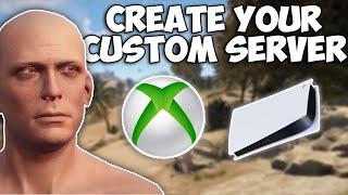 How to Create A Custom Server In Rust Console Edition Tutorial  (Xbox One, PS4/PS5) - Rust Console