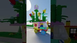 Watch This Magical LEGO Garden Come to Life #lego #legoanimation #caranimation