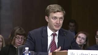 Luther Lowe & Senator Josh Hawley - Senate Antitrust Subcommittee Hearing - 3/10/20