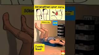 Core workout at home woman #coreworkouts #coreworkout #coremuscles #homeworkout #demicstoryfitness n