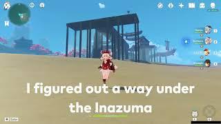 Genshin Impact Inazuma under water glitch (still working in version 5.0)