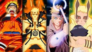 The Complete Evolution of Naruto Uzumaki! How has Naruto's strength changed throughout the anime?