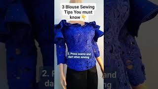 Sew Well Fitted blouse