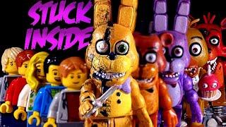 FNaF STUCK INSIDE - Music Video IN LEGO | Five Nights at Freddy's Movie Springlock Failure