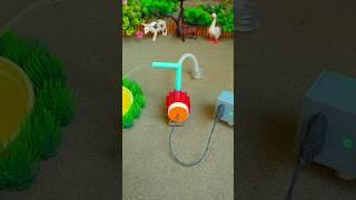 Mini hand pump project water with supply motor well drink horse #waterpump #shorts #218