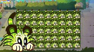 Plants vs Zombies 2 Epic  - Premium Plant Tiger Grass Max Power Up in Version 10.1.3