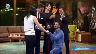 İlker Aksum ve Sedef Avcı Beyaz Show'a konuk oldu...