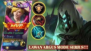 mengerikan ketemu argus offlaner harus mode serius ‼️- best build xborg 2024