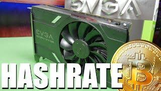 GTX 1060 3GB Hashrate | Zcash | Monero | Ethereum | Vertcoin |