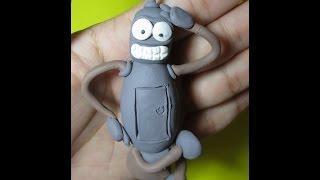 Bender de plastilina futurama