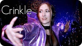 ASMR Crinkle Hour   Deep Crinkly Rain Coat, Shower Cap, Foil Pom Poms, Plastic, Paper +  Tingles