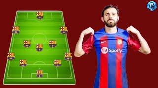 Barcelona Potential Lineup With Summer Transfers 2024 Feat Bernardo Silva