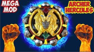 MEGA MOD Archer Hercules | beyblade | ベイブレードバースト | бейблейд | бейблейд бёрст | бейблэйд берст