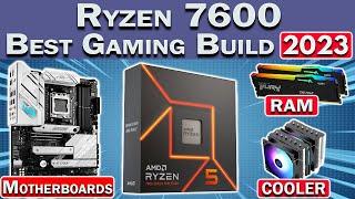 ‎️‍ Insane Value! ‎️‍ Best Ryzen 7600 Gaming PC Build 2023 | RAM, GPU, Motherboard